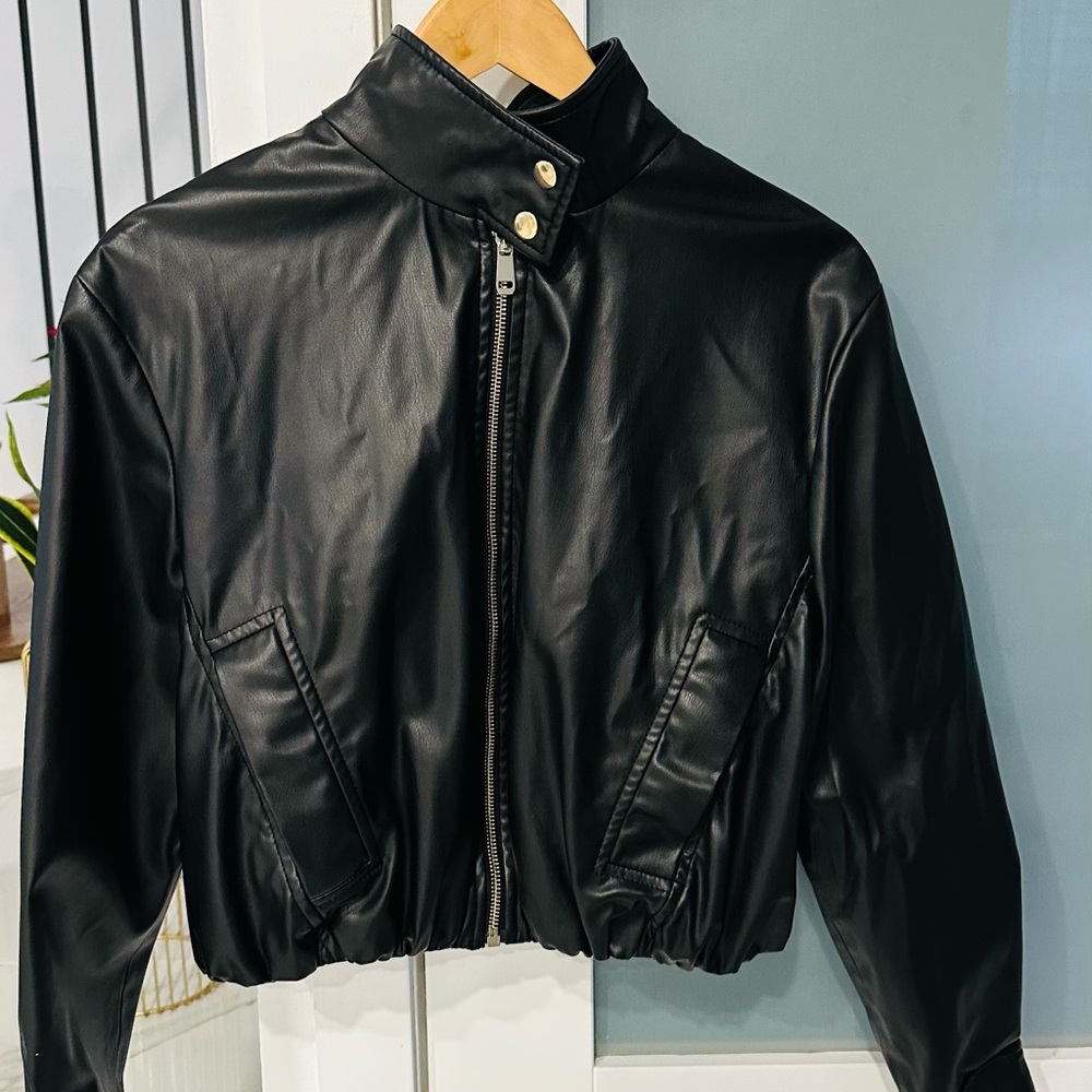 Zara Black Quilted Jacket